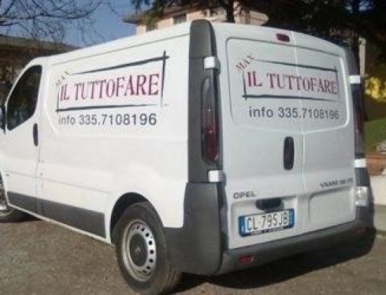 Decorazione Automezzi Mavi Pubblicità
