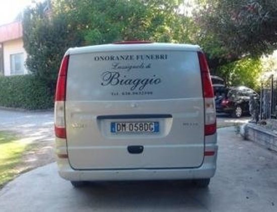Decorazione Automezzi Mavi Pubblicità